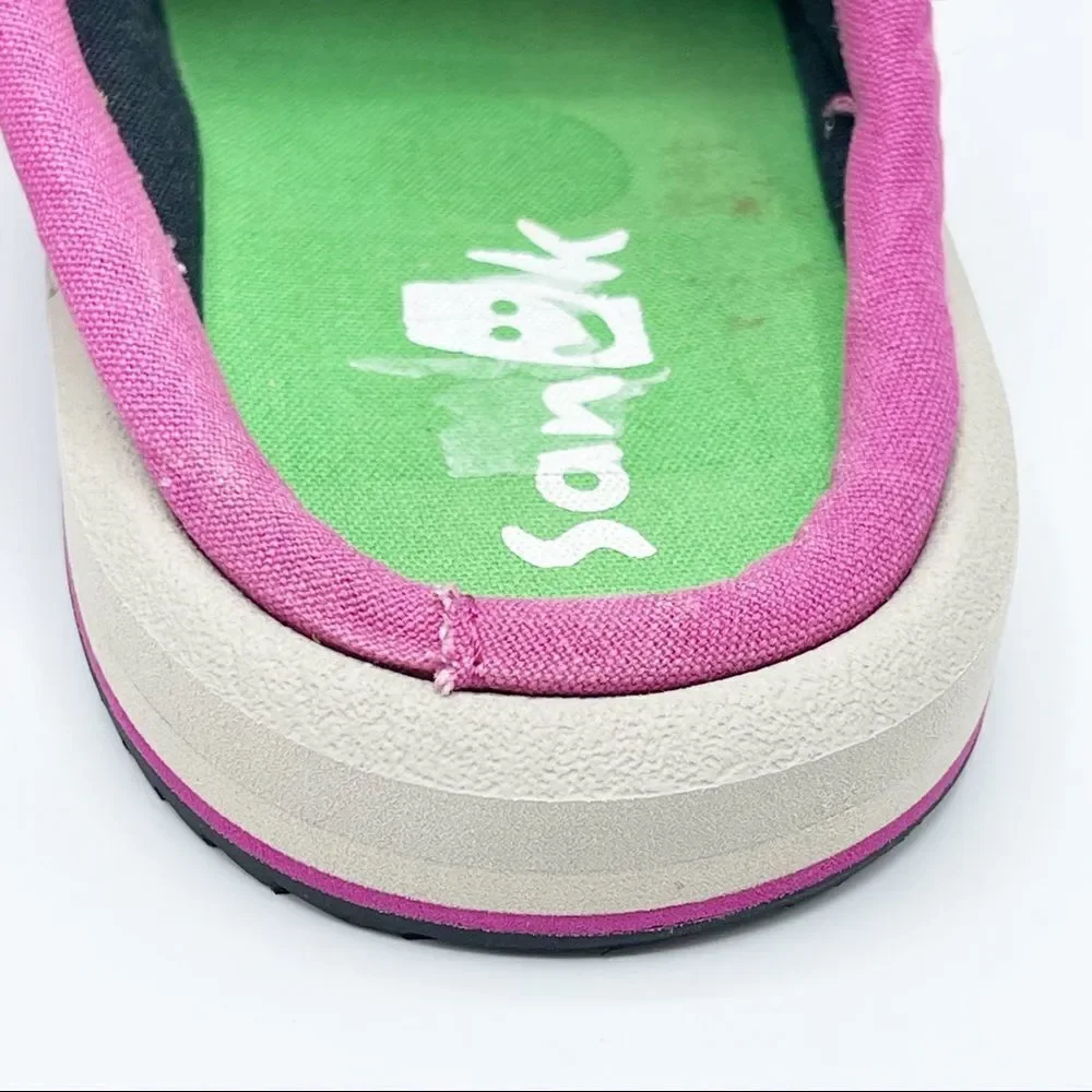 Sanuk Puff and Chill pink slip on house shoes - Picture 3 of 6